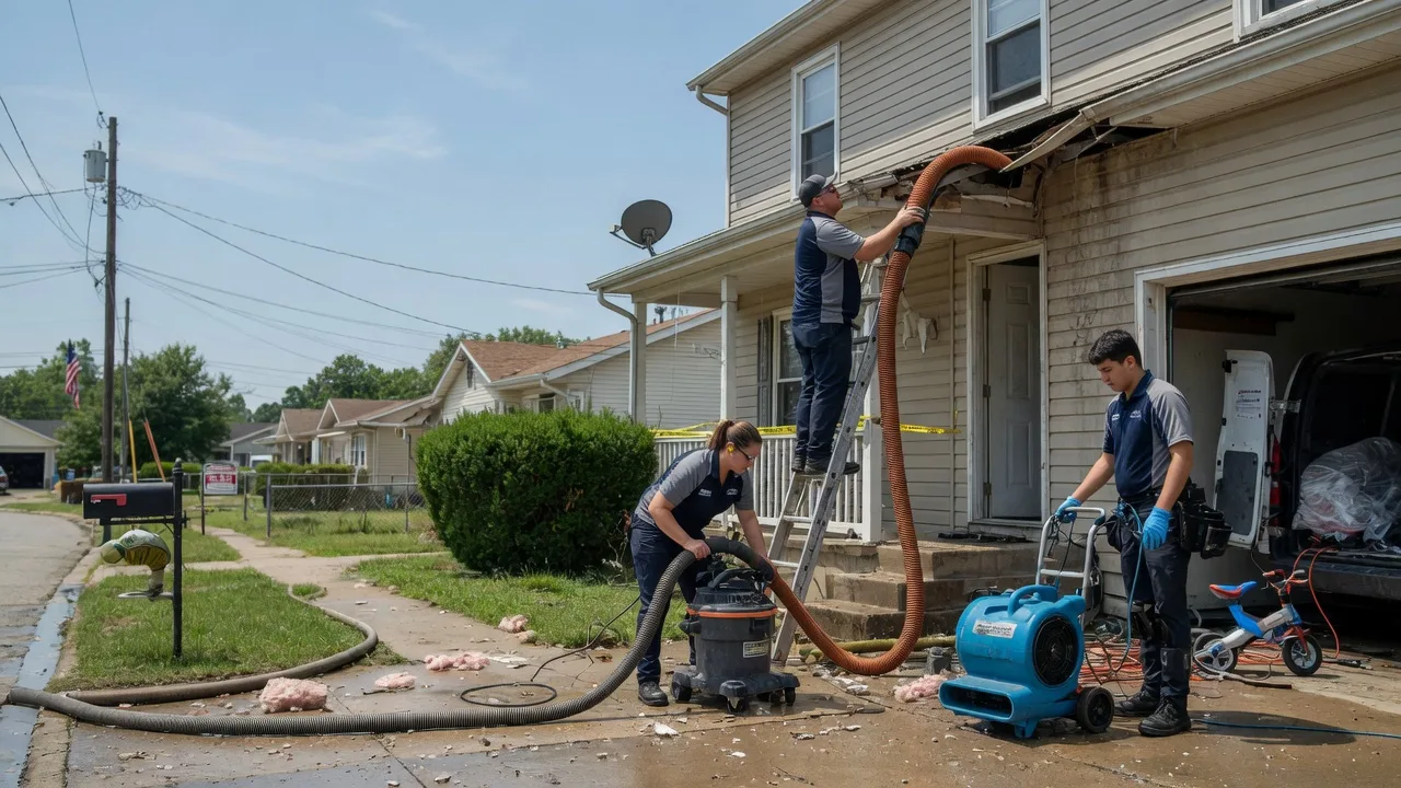 Water Damage Restoration in Connersville, IN near me